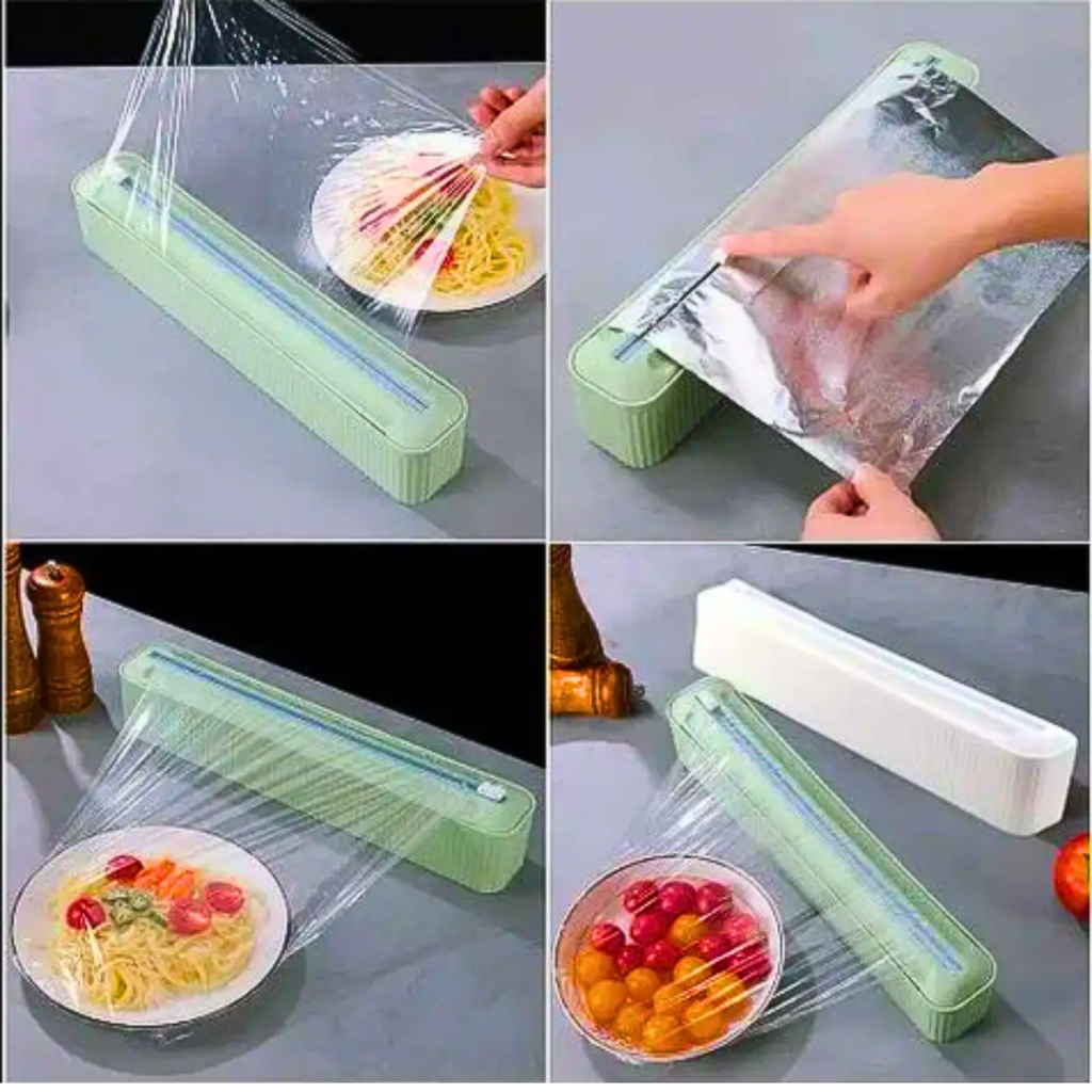 Cortador De Plástico Filme PVC Papel Alumínio Magnético Imã Para Embalar Alimentos